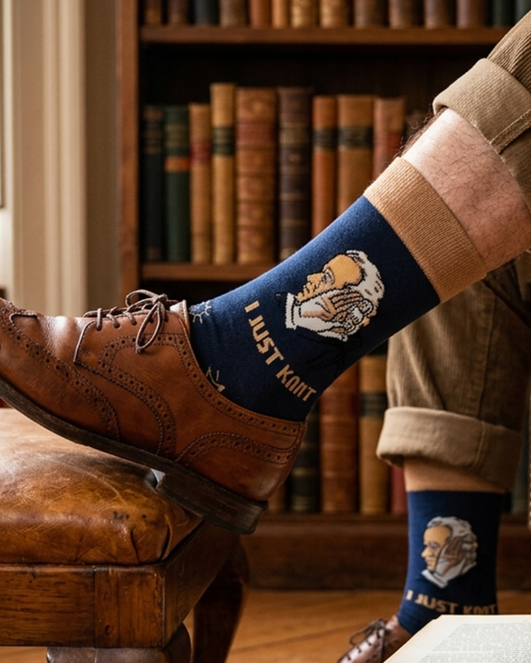 I just Kant Socks Philosophy Humor Edition